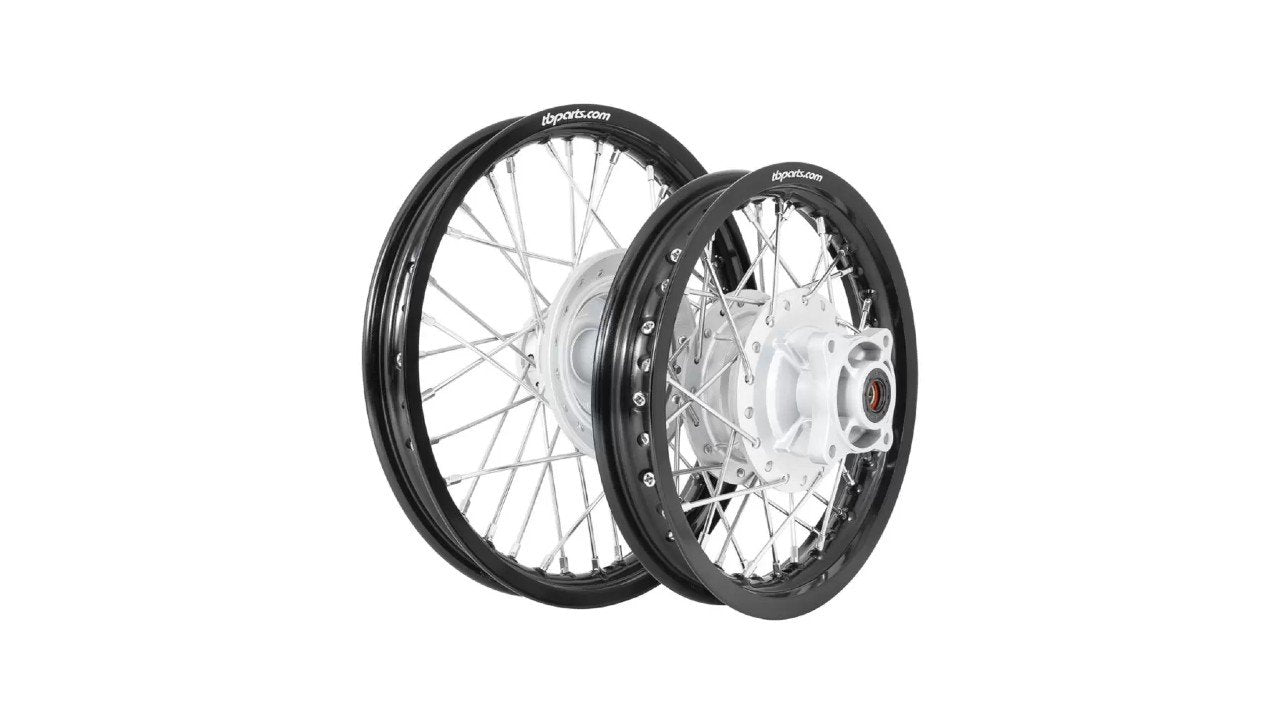 TB Wheel Assembly Set, HD Aluminum Rims, HD spokes - All CRF110